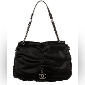 Chanel pony hair sharpei bag